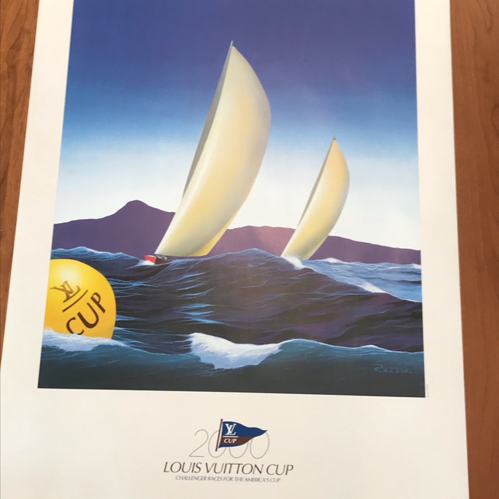 Louis Vuitton Cup Poster